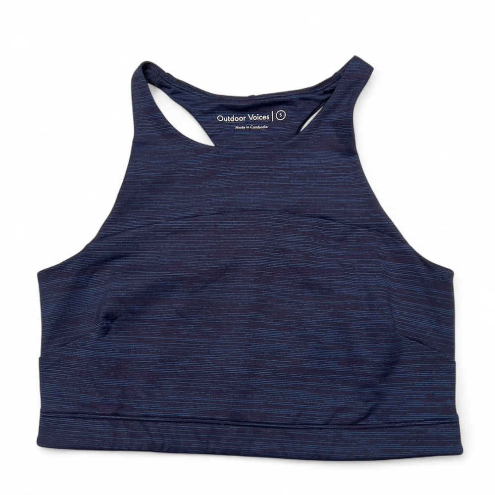 Outdoor Voices Midnight Blue Sports Bra
